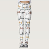 Bauhaus-driehoeken Leggings (Voorkant)
