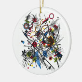 Bauhaus Elegance - Kandinsky's meesterwerk Keramisch Ornament (Links)