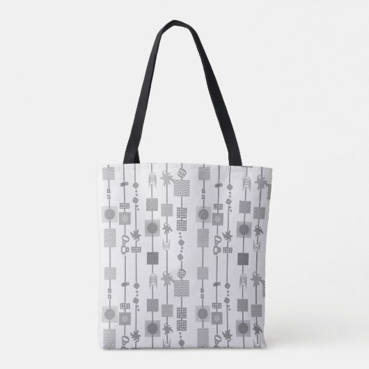Bauhaus-elementen Tote Bag (Achterkant)