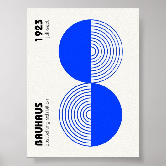 Bauhaus Exhibition Poster 1923 (Voorkant)