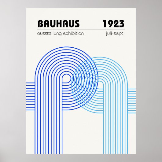 Bauhaus Exhibition Poster 1923 (Voorkant)