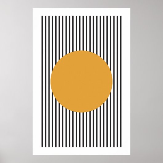 Bauhaus Exhibition Unieke Geometrische Poster mini (Voorkant)