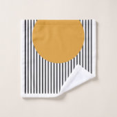 Bauhaus Exhibition Unieke Geometrische Poster mini Bad Handdoek (Wasdoekje)