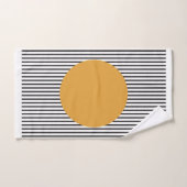 Bauhaus Exhibition Unieke Geometrische Poster mini Bad Handdoek (Handdoek)