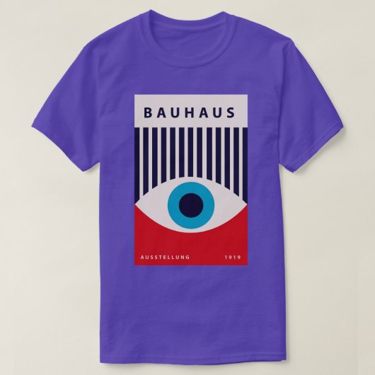 Bauhaus Eye Art T-shirt (Design voorkant)