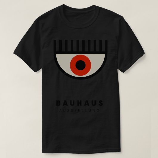 Bauhaus Eye Design T-shirt (Design voorkant)