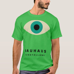 Bauhaus Eye in het turquoise T-shirt