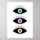 Bauhaus Eyes Poster (Voorkant)