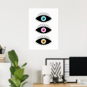 Bauhaus Eyes Poster (Thuiskantoor)