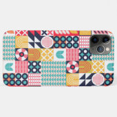 Bauhaus Floral Geometrische iPhone / iPad case (Achterkant (horizontaal))