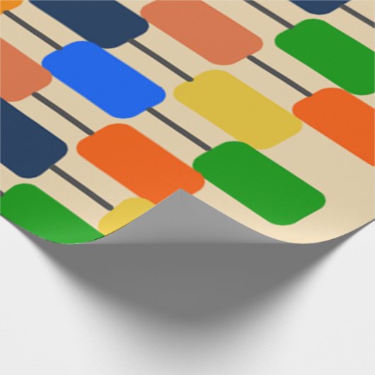 Bauhaus Geïnspireerd Cadeaupapier (Hoek)