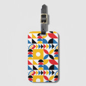 Bauhaus Geïnspireerd door hedendaagse middeleeuwse Bagagelabel (Voorkant (verticaal))