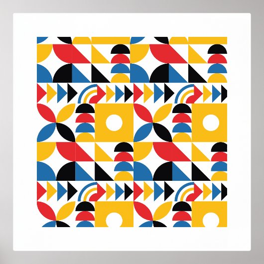 Bauhaus Geïnspireerd door hedendaagse middeleeuwse Folie Afdrukken (Voorkant)