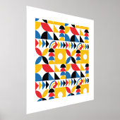 Bauhaus Geïnspireerd door hedendaagse middeleeuwse Folie Afdrukken (Laagn)