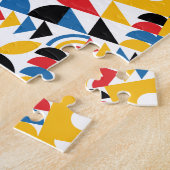 Bauhaus Geïnspireerd door hedendaagse middeleeuwse Legpuzzel (Zijkant)