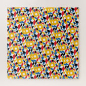 Bauhaus Geïnspireerd door hedendaagse middeleeuwse Legpuzzel (Horizontaal)