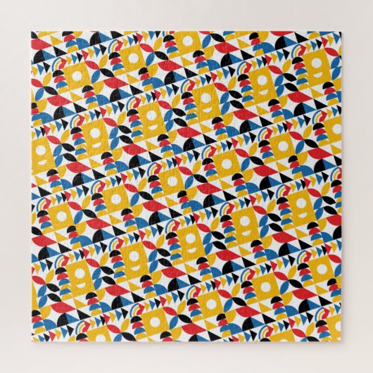 Bauhaus Geïnspireerd door hedendaagse middeleeuwse Legpuzzel (Verticaal)