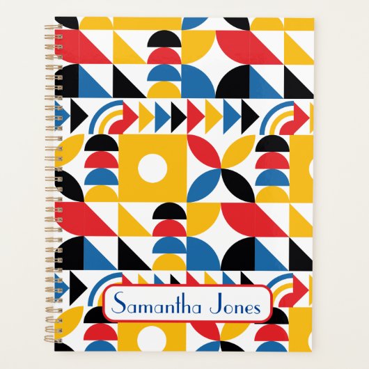 Bauhaus Geïnspireerd door hedendaagse middeleeuwse Planner (Voorkant)