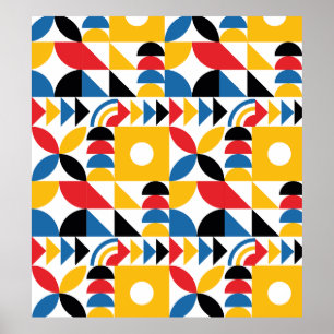 Bauhaus Geïnspireerd door hedendaagse middeleeuwse Poster