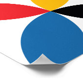 Bauhaus Geïnspireerd door hedendaagse middeleeuwse Poster (Hoek)