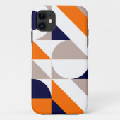 Bauhaus Geïnspireerd geometrisch patroon Case-Mate iPhone Case (Achterkant)