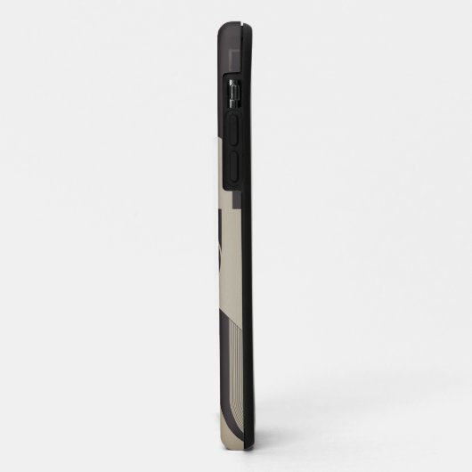 Bauhaus Geïnspireerd geometrisch patroon Case-Mate iPhone Case (Achterkant/links)