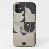 Bauhaus Geïnspireerd geometrisch patroon Case-Mate iPhone Case (Achterkant)