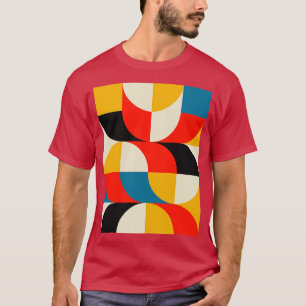 Bauhaus geïnspireerd patroon 1 t-shirt