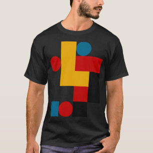 Bauhaus geïnspireerd patroon 2 t-shirt