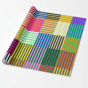 Bauhaus Geïnspireerde Optica Cadeaupapier