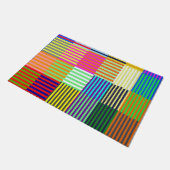 Bauhaus Geïnspireerde Optica Deurmat (Schuin)