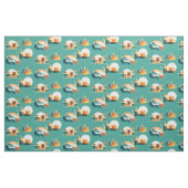 Bauhaus Geïnspireerde Retro Coffee Stof (Fat Quarter)