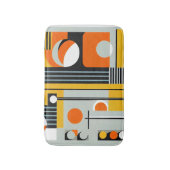 Bauhaus Geometric Design 01 Ideaal voor Badmat (Voorkant Verticaal)