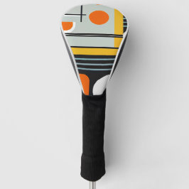 Bauhaus Geometric Design 01 Ideaal voor Golfheadcover