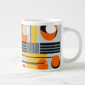 Bauhaus Geometric Design 01 Ideaal voor Grote Koffiekop (Rechts)