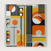 Bauhaus Geometric Design 01 Ideaal voor Legpuzzel (Horizontaal)