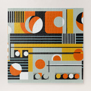 Bauhaus Geometric Design 01 Ideaal voor Legpuzzel