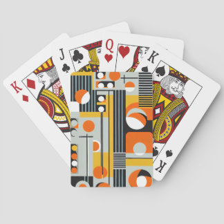 Bauhaus Geometric Design 01 Ideaal voor Pokerkaarten