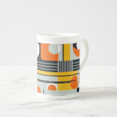 Bauhaus Geometric Design 01 Ideaal voor Porselein Kop (Voorkant rechts)