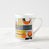 Bauhaus Geometric Design 01 Ideaal voor Porselein Kop (Rechts)