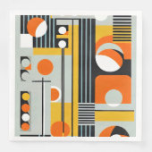 Bauhaus Geometric Design 01 Ideaal voor Servet (Voorkant)