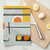 Bauhaus Geometric Design 01 Ideaal voor Theedoek (Quarter Fold)