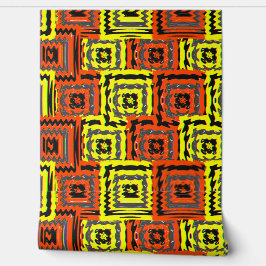 Bauhaus Geometric Pattern Design  Behang