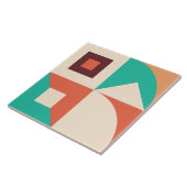 Bauhaus geometrisch abstract N1 Tegeltje (Zijkant)