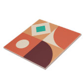 Bauhaus geometrisch abstract N4 Tegeltje (Zijkant)