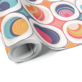 Bauhaus Geometrisch Abstract Patroon#2 ID1068 Cadeaupapier (Rol Hoek)