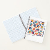 Bauhaus Geometrisch Abstract Patroon#2 ID1068 Notitieboek (Binnen)