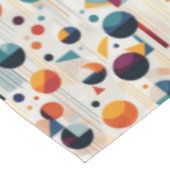 Bauhaus geometrisch Abstract patroon#5 ID1068 Tafelkleed (Gekanteld)