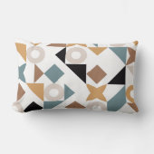Bauhaus geometrisch baby-lendekussen kussen (Voorkant)