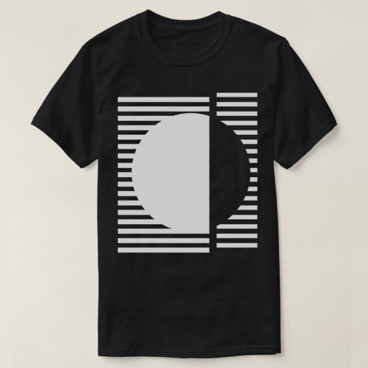 Bauhaus geometrisch ontwerp t-shirt (Design voorkant)